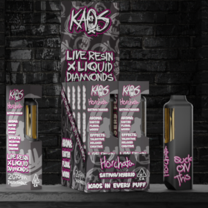 Kaos 2g Liquid Diamonds Vape available for sale now in stock, Kaos liquid diamond disposable available for sale, Buy Kaos 2G black cherry gelato strain